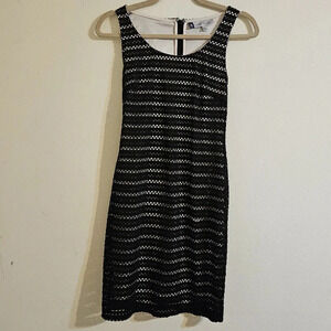 Jennifer Lopez Eyelet Bodycon Dress